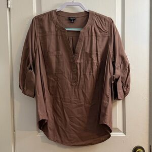 🌼🌸🌼Torrid Harper 3/4 sleeve tunic. Size 00🌼🌸🌼
